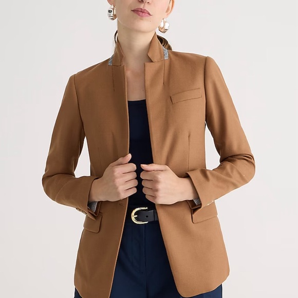 J. Crew | Regent blazer in wool flannel - Picture 1 of 6